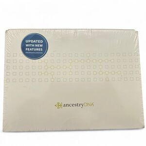 AncestryDNA genetic test kit. 
It is the top-selling consumer DNA test kit.